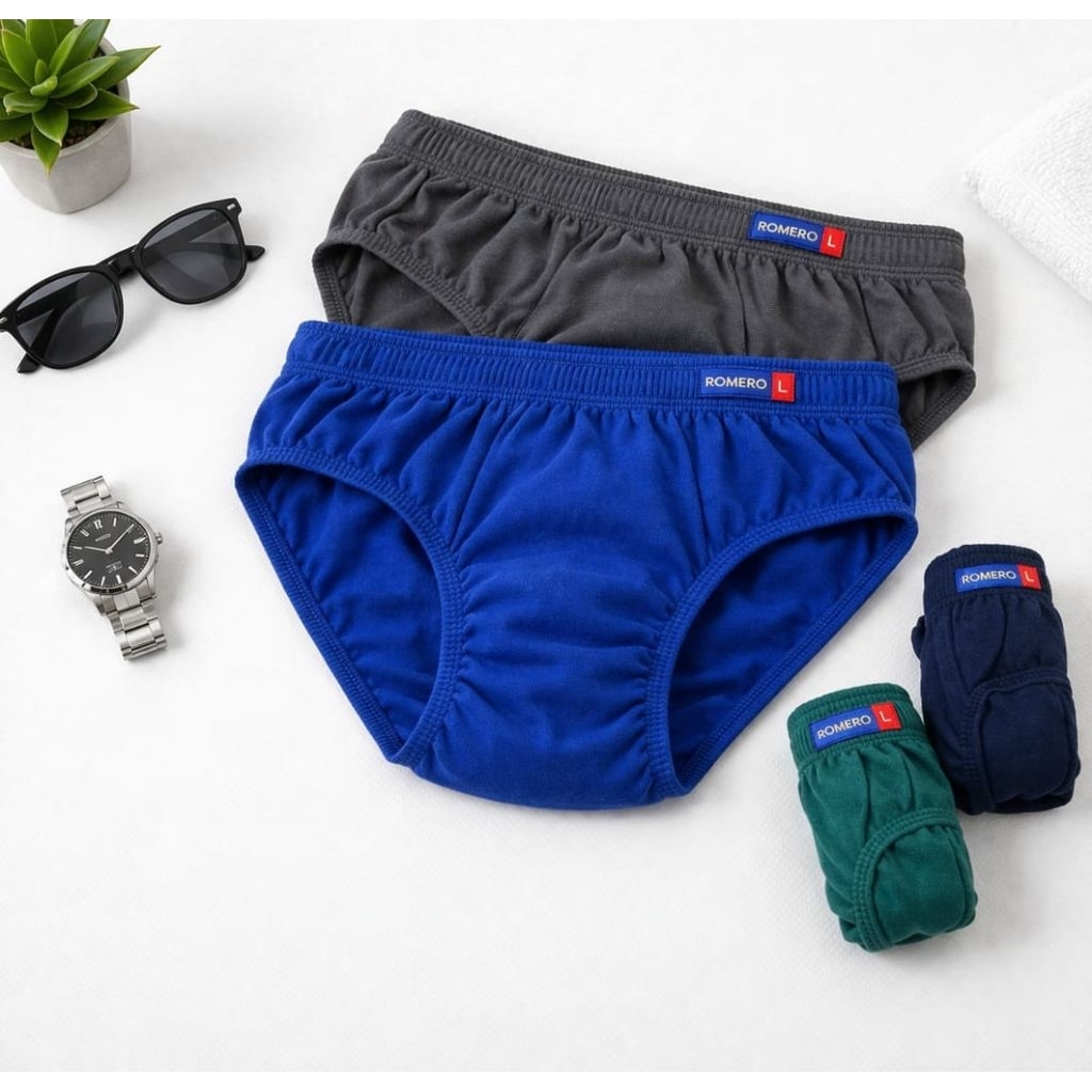 6pcs,3pcs Celana dalam Romero / cd Pria romero / celana dalam pria murah romero