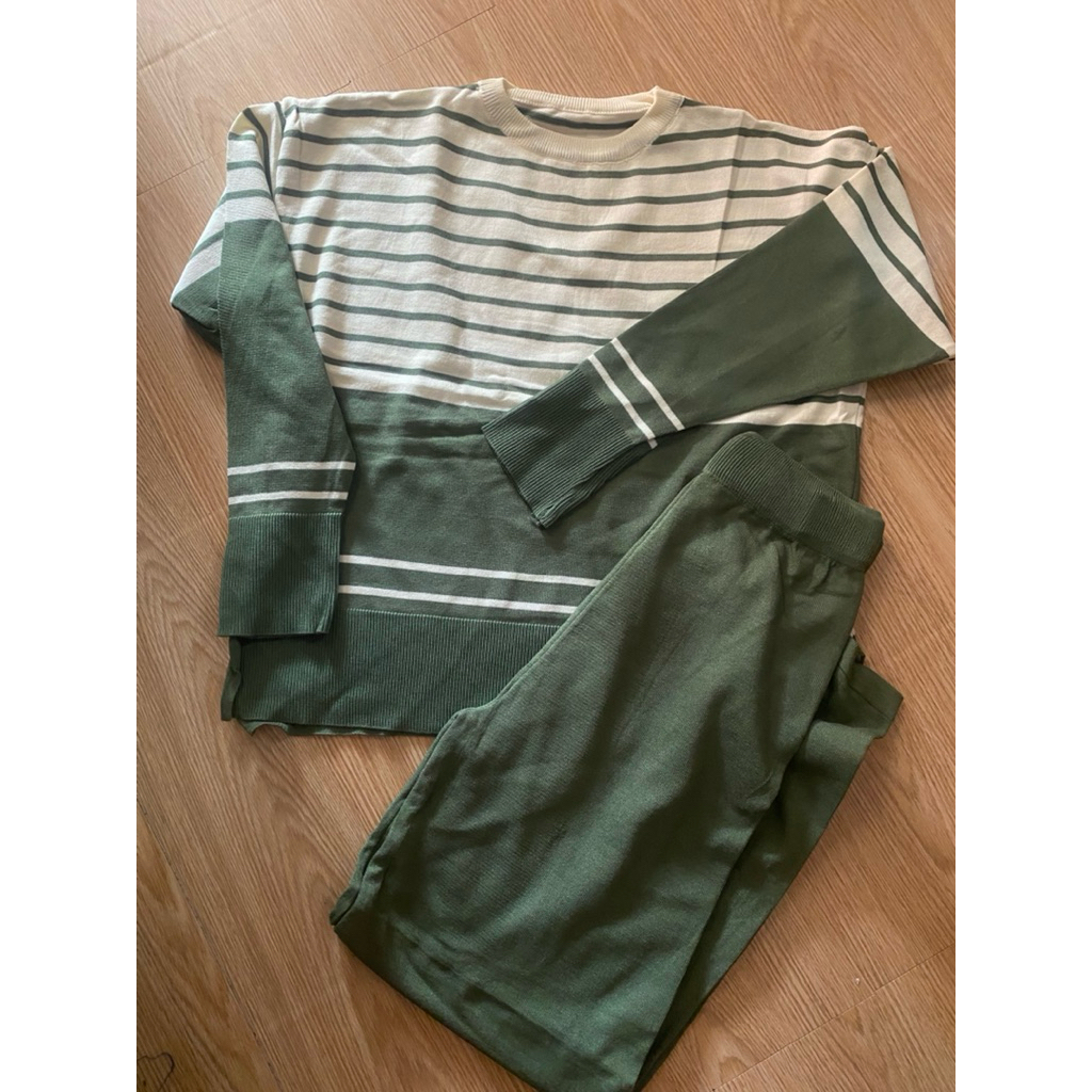 oneset celana rajut knit import BKK