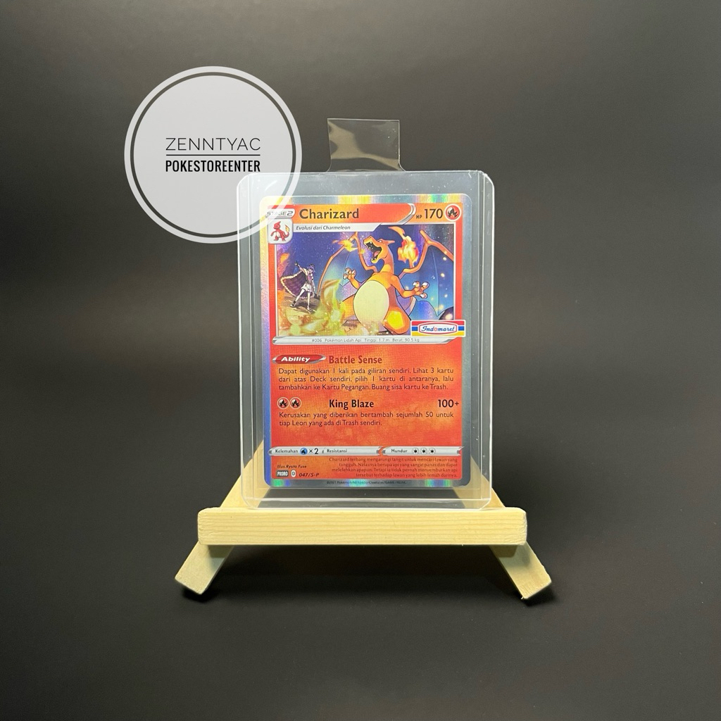 Charizard Promo Indomaret, Kartu Pokemon TCG Indonesia