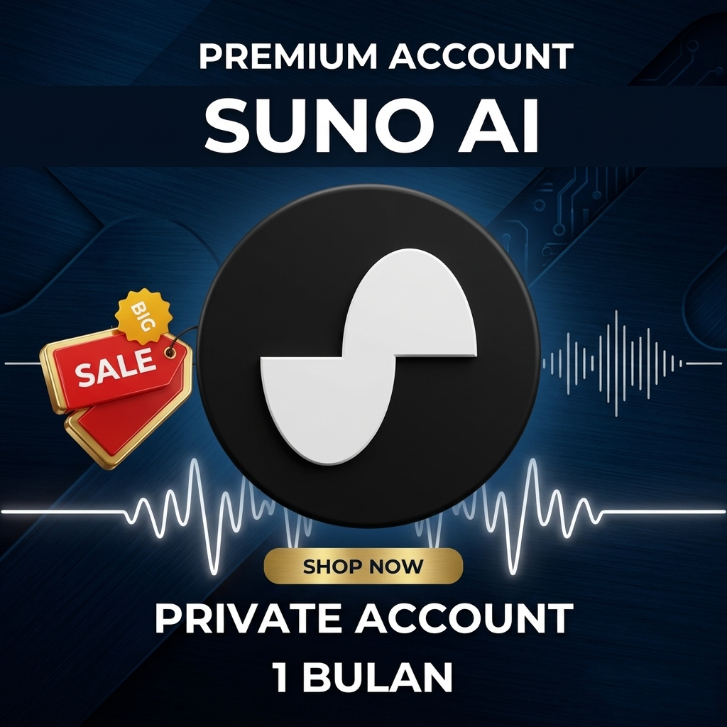 SUNO AI [ private ] PRO PLAN IOS ANDROID PC GENERATE LAGU SESUKAMU