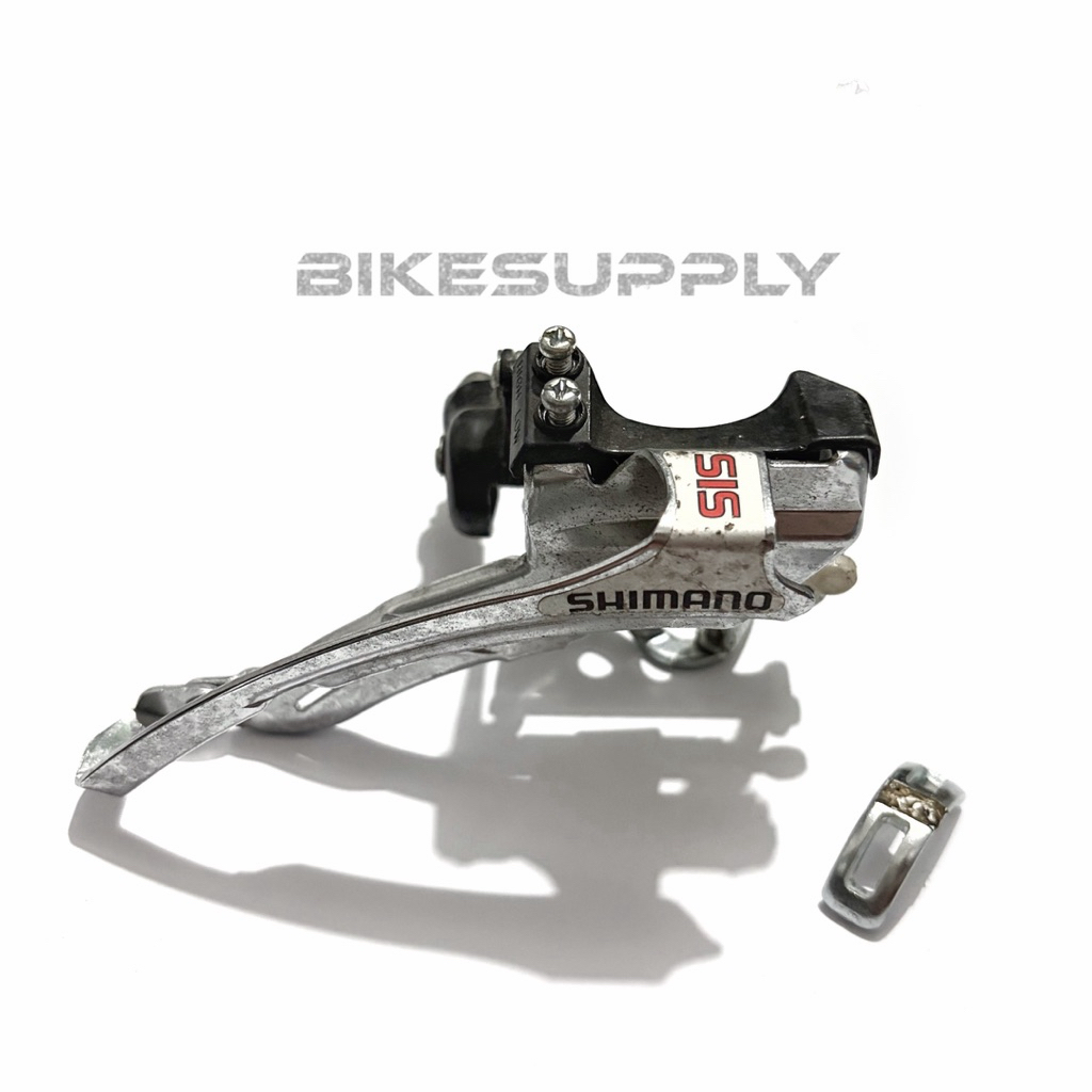 FD Front Derailleur Sepeda Merk Shimano SIS TY32 Singapore Via Vintage Jadul New Old Stock NOS Dual 