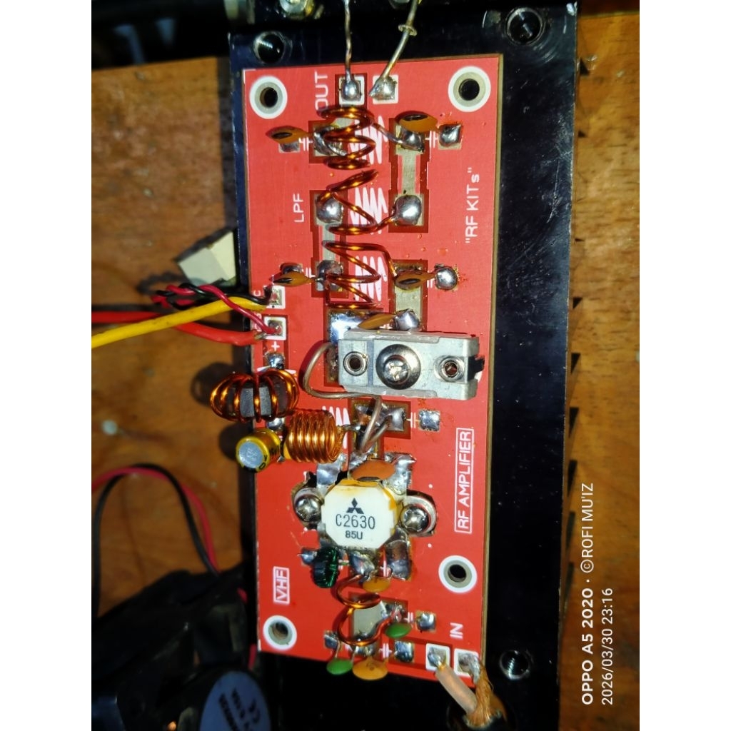 BOSTER TRANSCEIVER FM / BRIK FM VHF