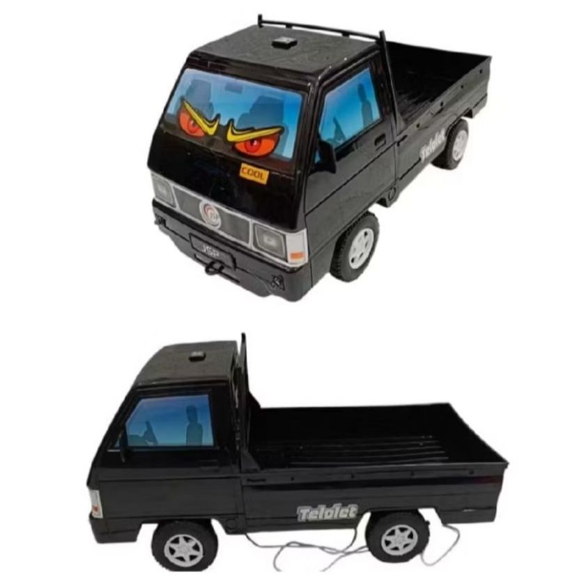 Mainan Anak Mobil Pick Up L300 Telolet Basuri Pick Up Mainan Losbak Miniatur L300