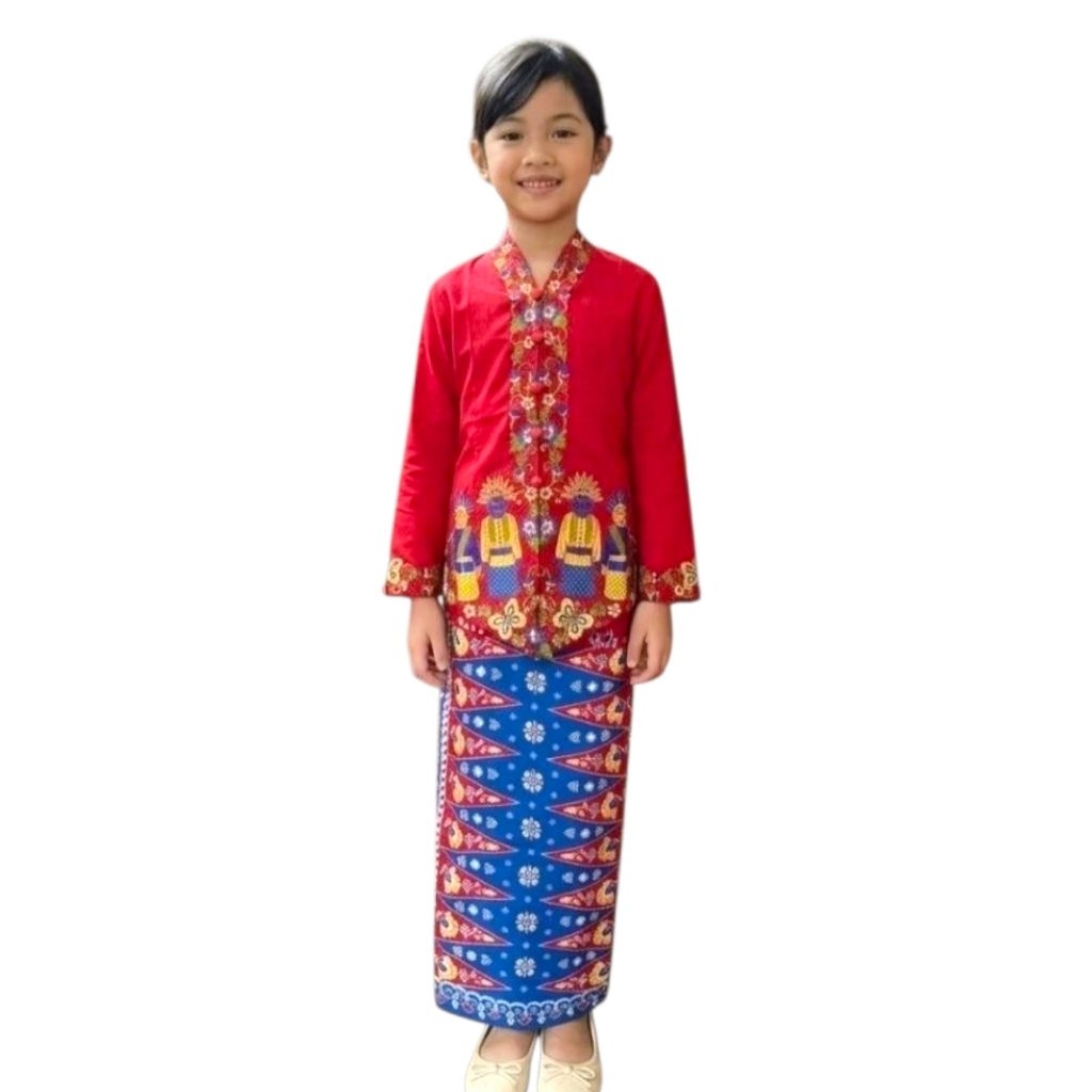 KEBAYA ENCIM BETAWI ANAK-SET KEBAYA ENCIM ONDEL-KEBAYA KATUN