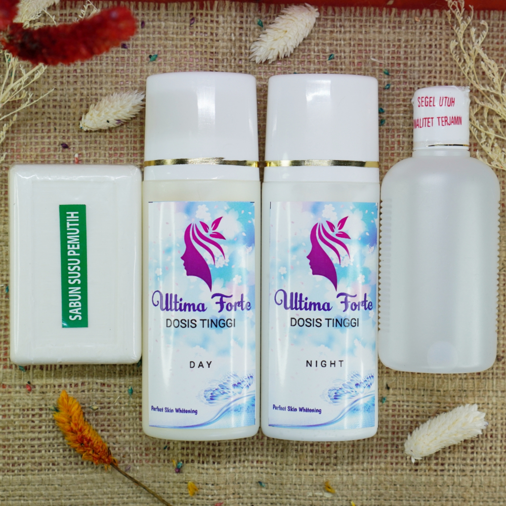 [ ORIGINAL ] PAKET LENGKAP HB SUPER RAPID FORTE 2X DOSIS TINGGI SIANG DAN MALAM WHITENING PEMUTIH BA