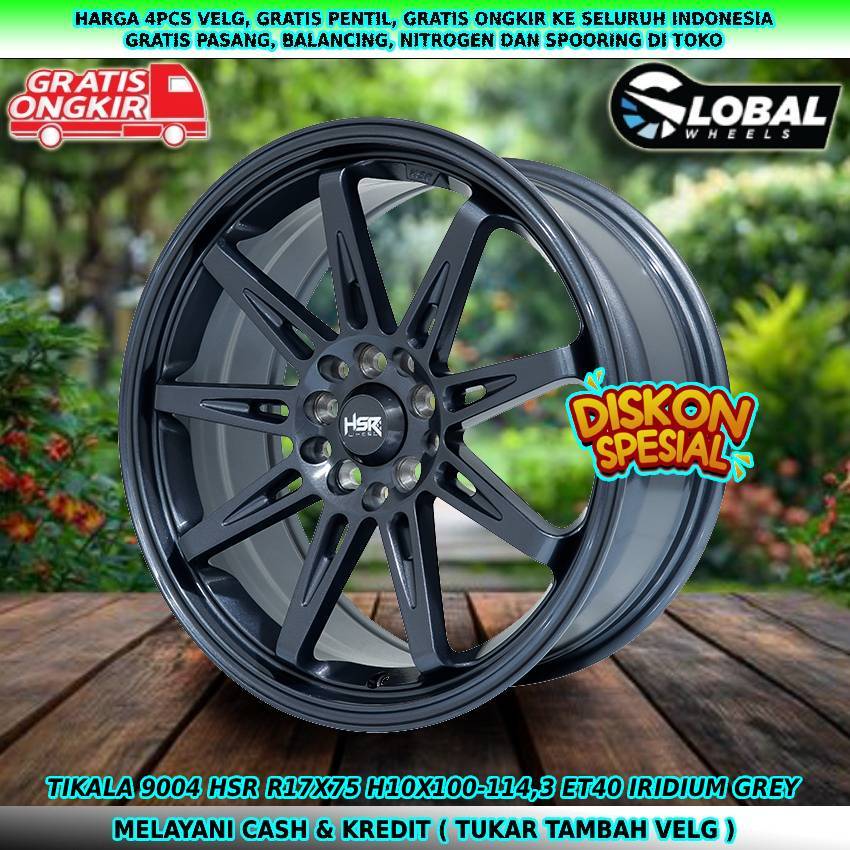 Velg racing R17 velg mobil new avanza| new xenia| new veloz| FT86| Sienta| dll velg hsr tikala R17