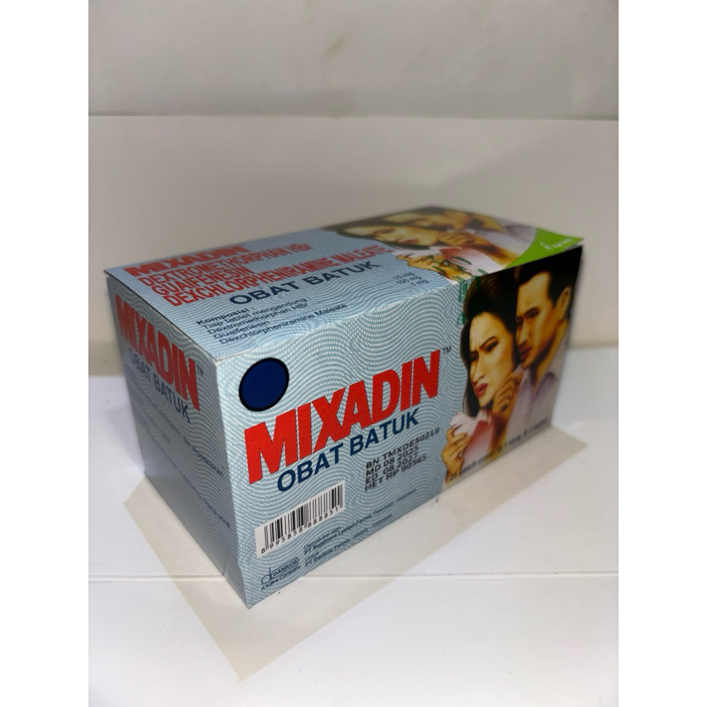 Mixadin / Mixadin Obat Batuk / 1 Box isi 25 lembar