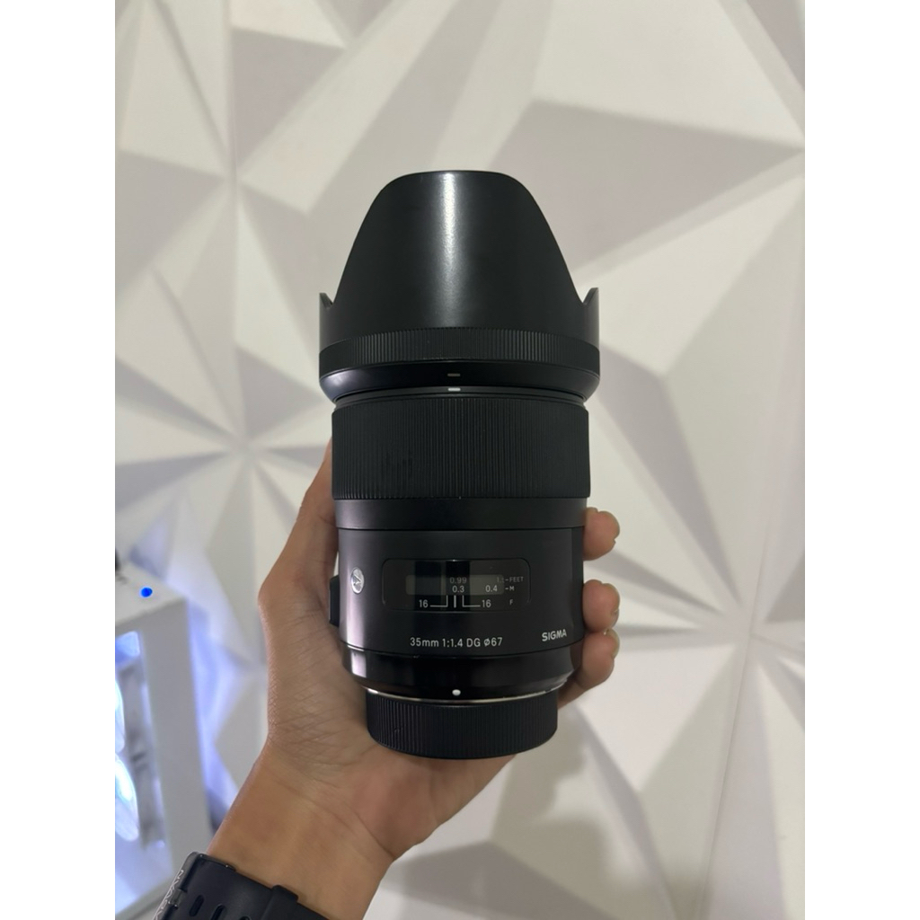 LENSA SIGMA ART 35mm f1.4 FOR NIKON SECOND MURAH