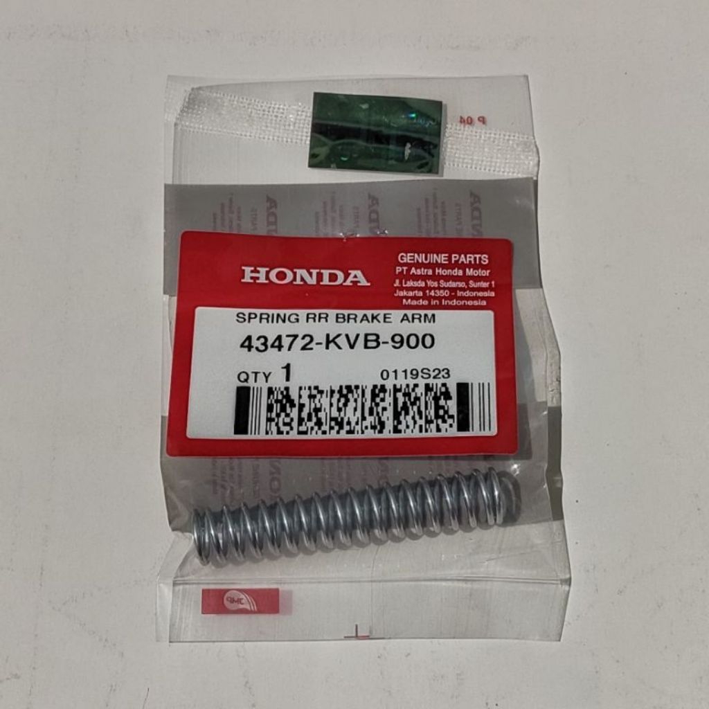 Per Pembalik Rem Belakang Honda Beat Matic 43472-KVB-900