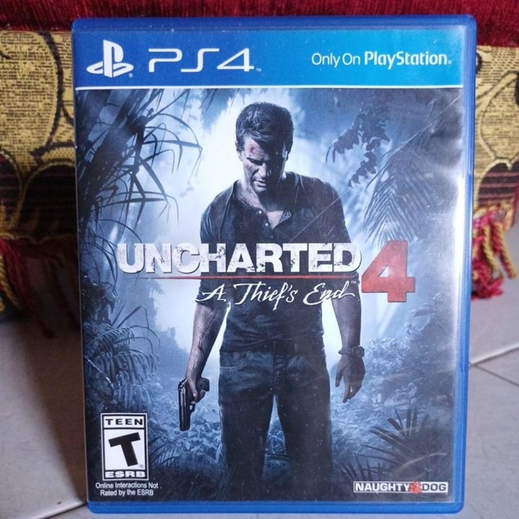 Bd kaset ps4 Uncharted 4 second/bekas