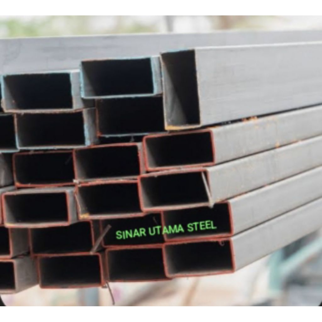 Besi Hollow Hitam 25 x 50 x 1,0mm / Besi Hollo Hitam 2,5 x 5 x 1,3mm / Besi Hollow Hitam 25 x 50 x 1
