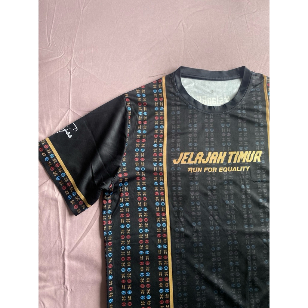 Jersey Running Jelajah Timur Plan Internasional Siap86 Second