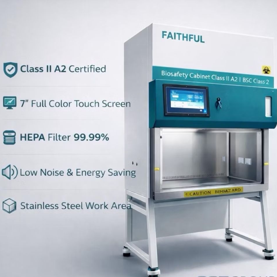 Biosafety Cabinet Class II A2 FS-950IIA2 FAITHFUL  Kabinet Keamanan Biologis  Biosafety Cabinet Clas