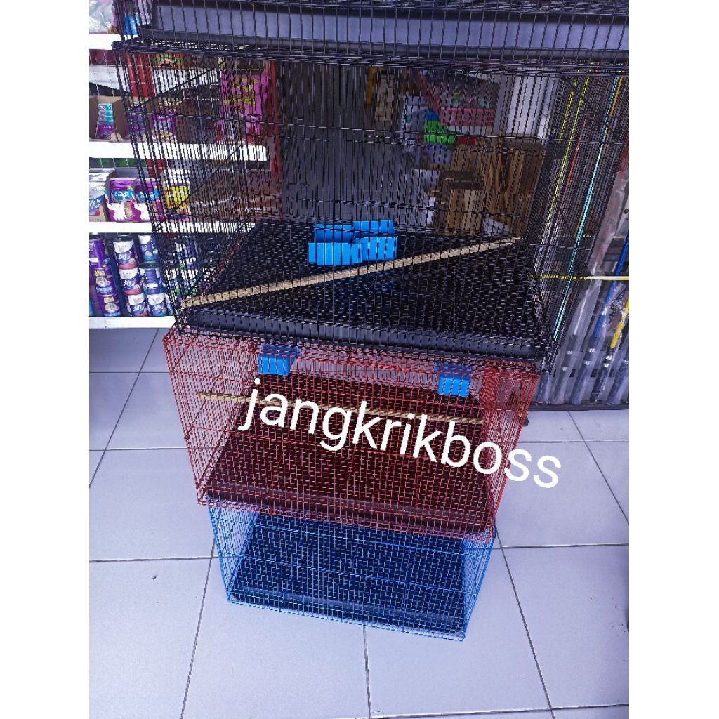 sangkar lipat besi kotak