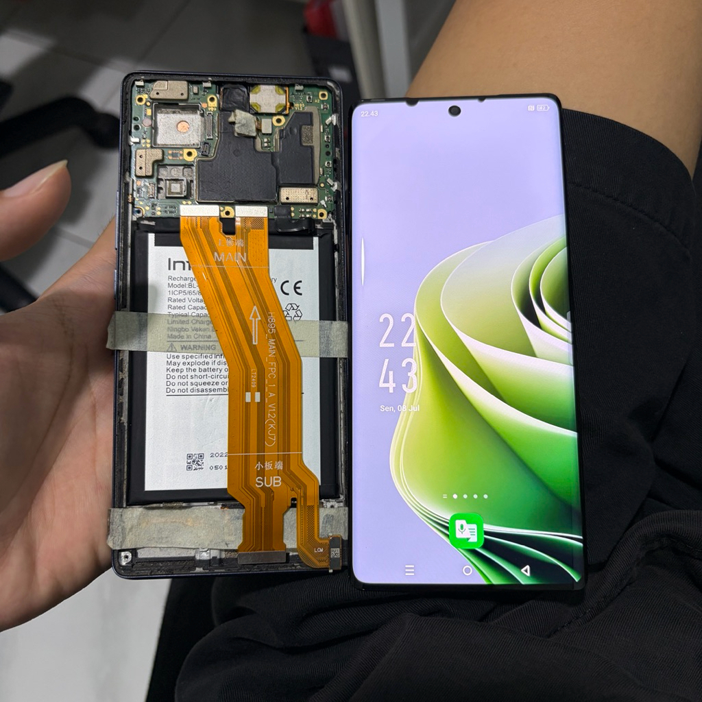 LCD TOUCHSCREEN ONLY MINUSAN INFINIX HOT 50 PRO PLUS / NOTE 40 PRO 4G 5G / NOTE 40S / ITEL S25 ULTRA