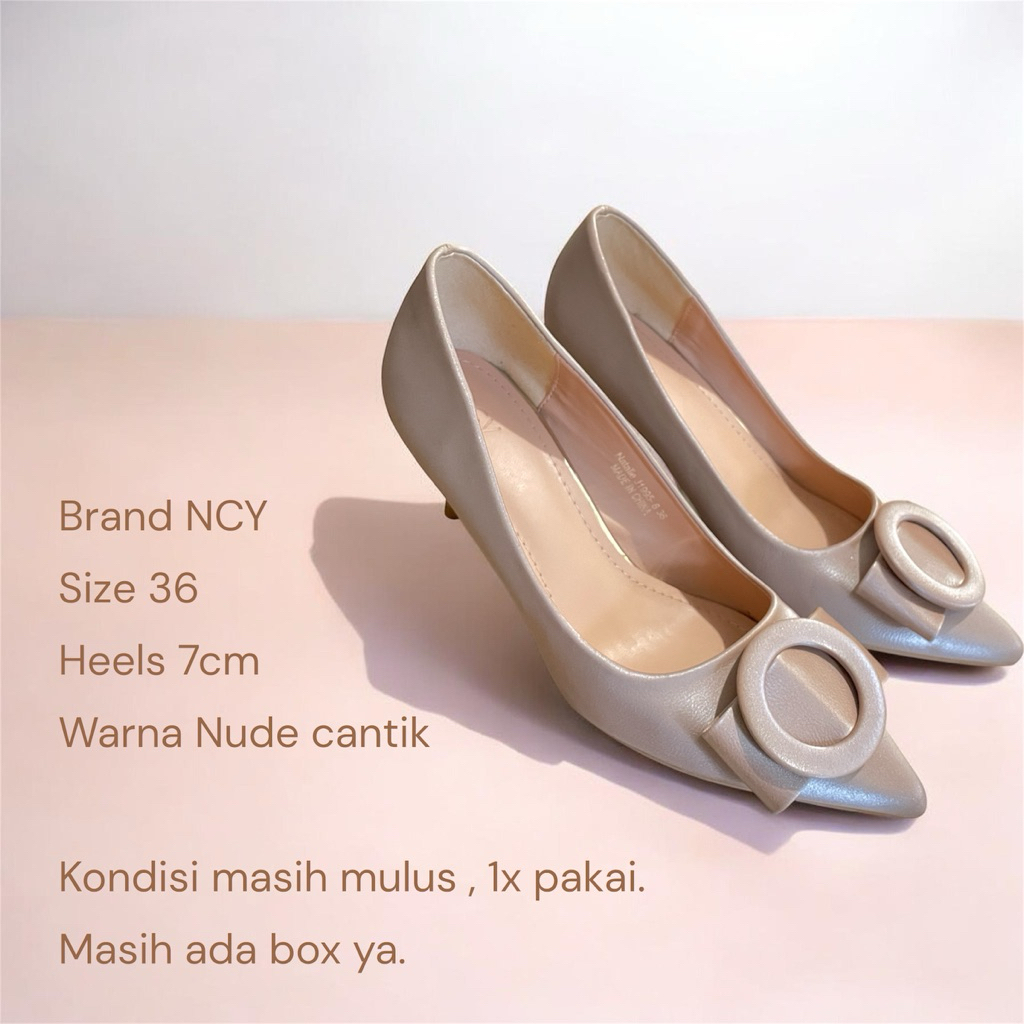 Sepatu NCY Nude