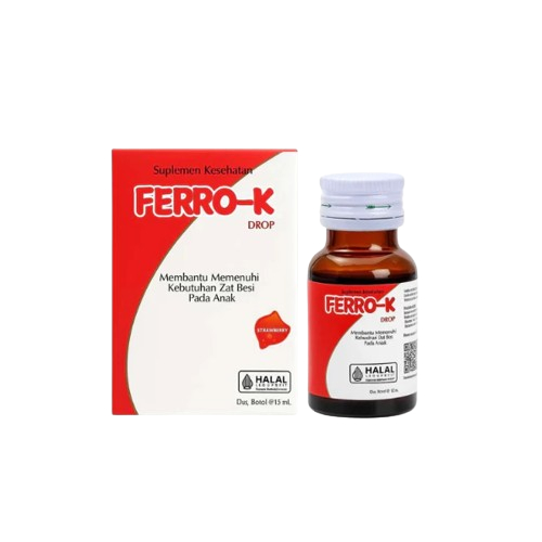 Ferro K Drop – Vitamin Zat Besi untuk Bayi & Anak