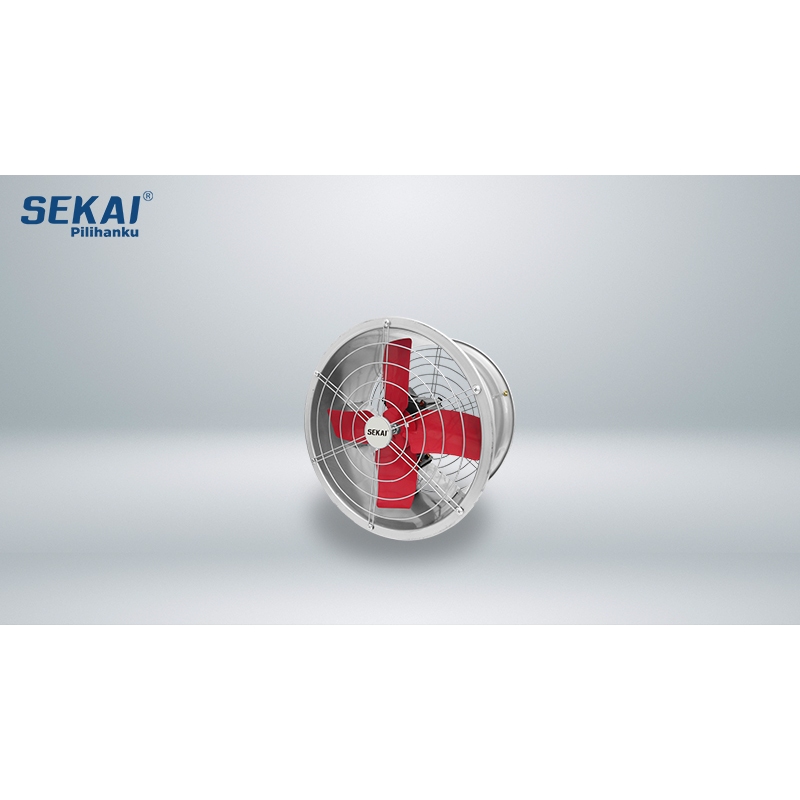 Industrial Blower Axial Fan 16 Inch SEKAI BAF 1640 N Exhaust Fan Metal Daya Sedot Besar