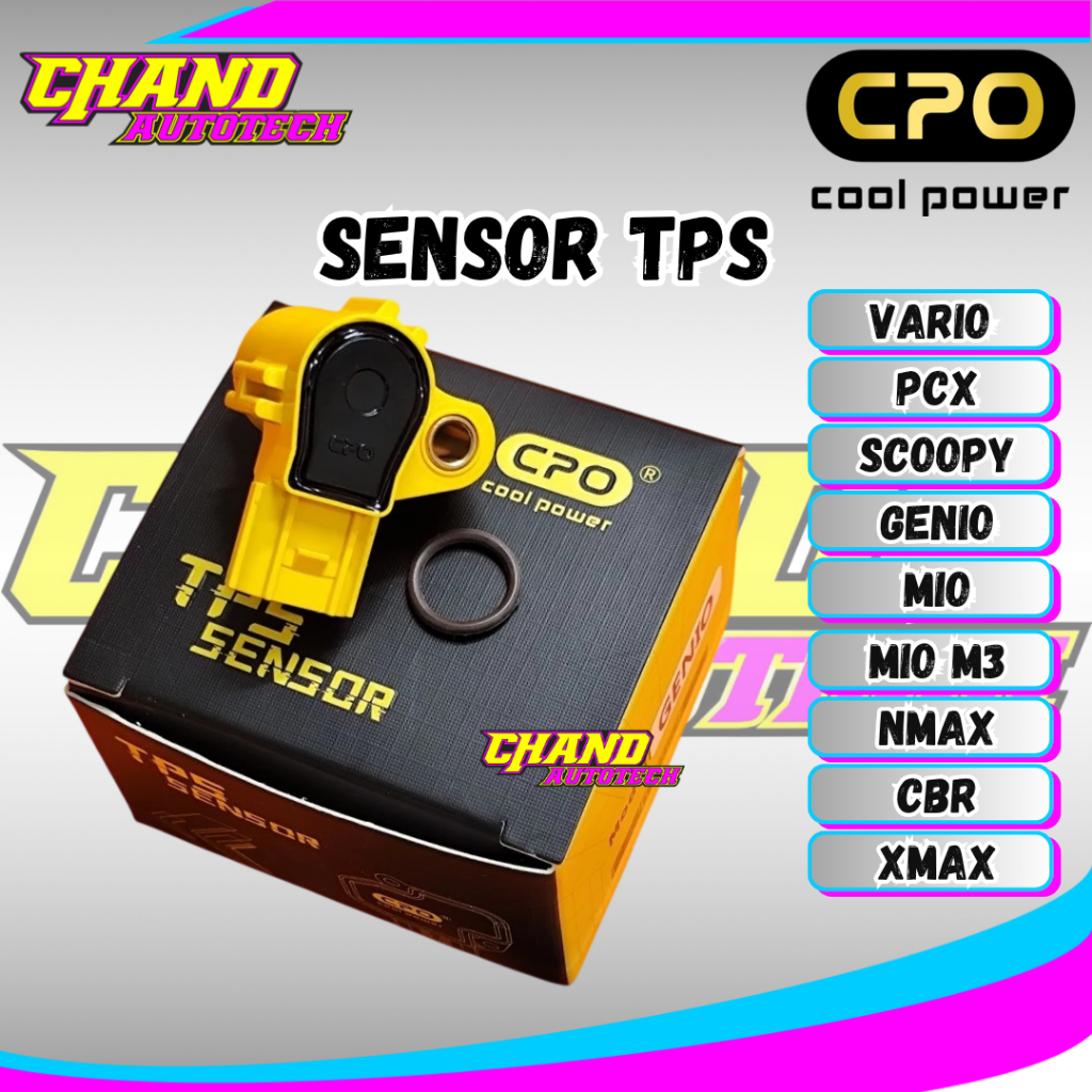 Sensor TPS CPO Beat Vario Aerox Nmax Mio Genio Beat Fi Esp Pcx Scoopy Cbr Cb150 Xmax TPS Racing Cpo