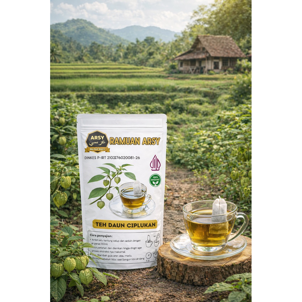 TEH CELUP DAUN CIPLUKAN | ISI 30 KANTONG CELUP