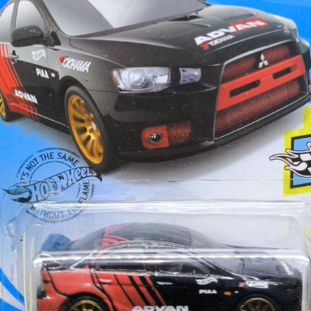 hot wheels 2008 lancer evolution advan