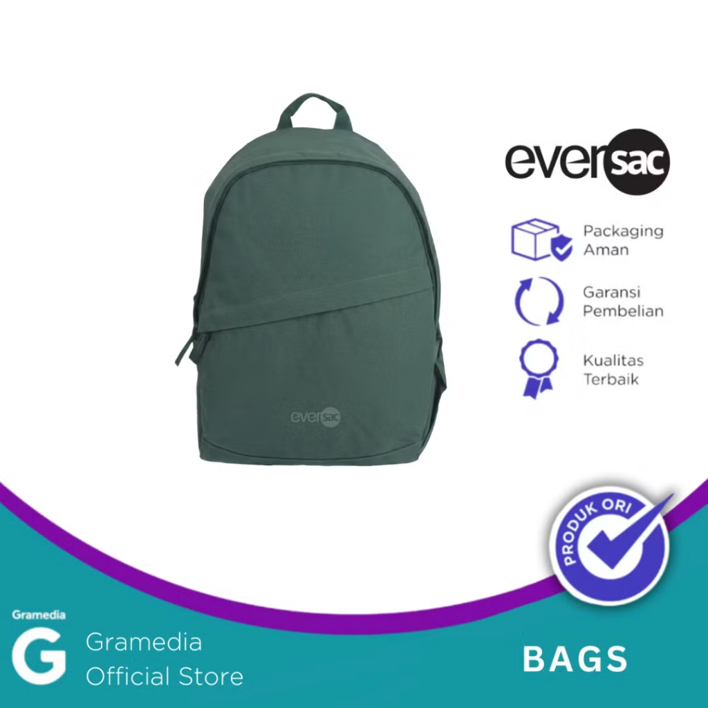 Eversac Backpack Lobu Emerald