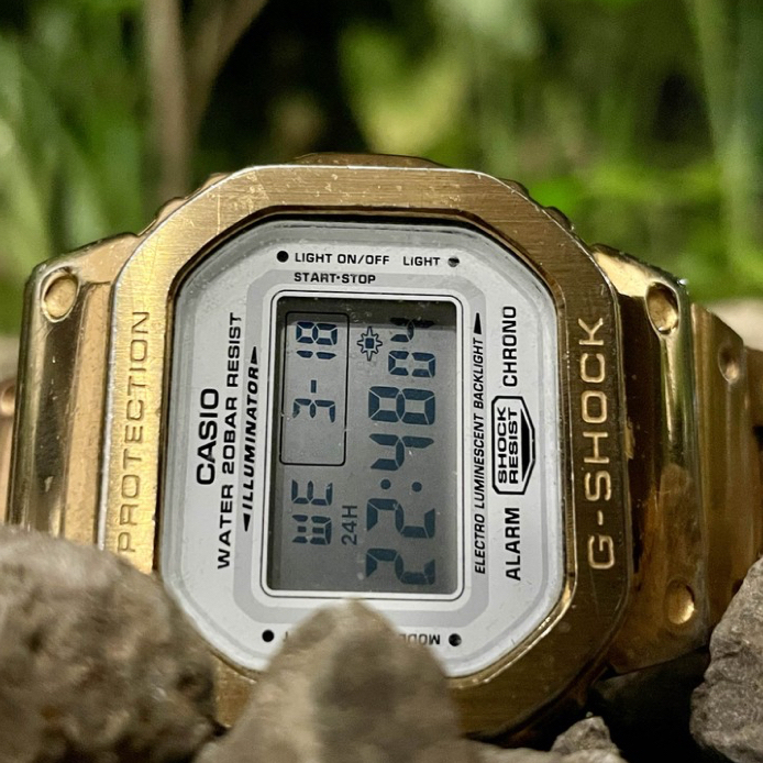 Jam Tangan Casio G-SHOCK DW-5600MW-7 [ORIGINAL SECOND CUSTOMIZED]