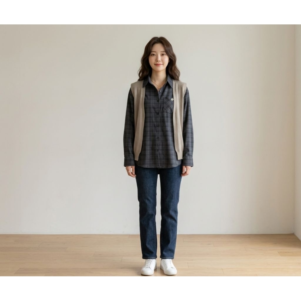 atasan wanita lengan panjang  syal berdasi