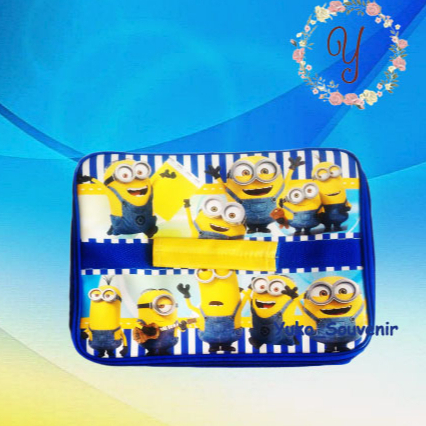 Lunchbag/ tas bekal anak muat yooyee karakter minion
