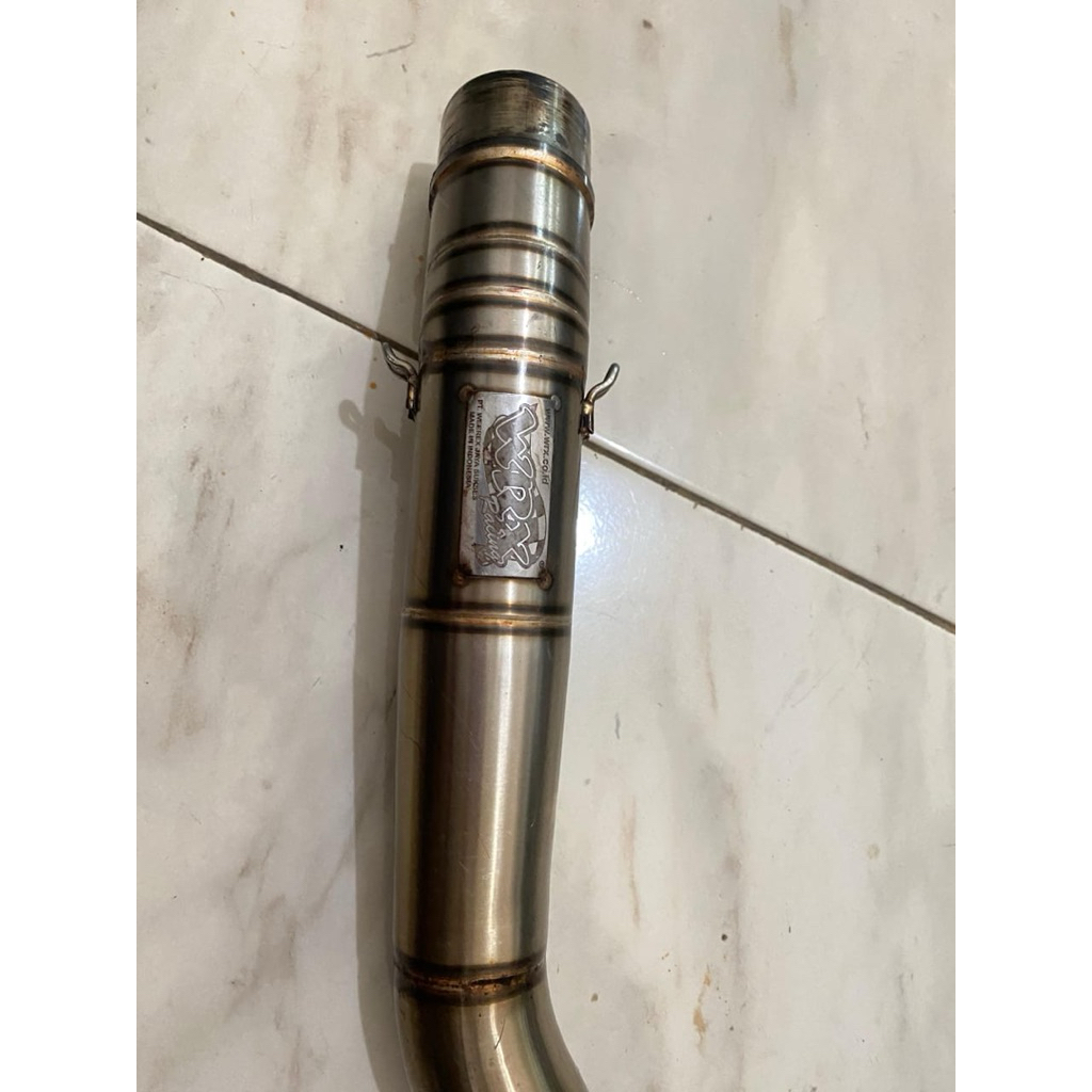 header atau leheran Knalpot WRX CBR 150 facelift