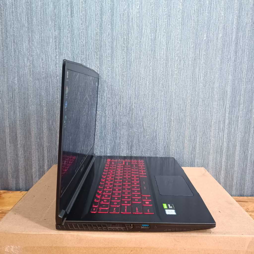 Laptop MSI GF65 || Thin 10SDR, Intel Core I7- 10750H, Gen 10Th, ##DualVga: - Nvidia GeForce GTX 1660