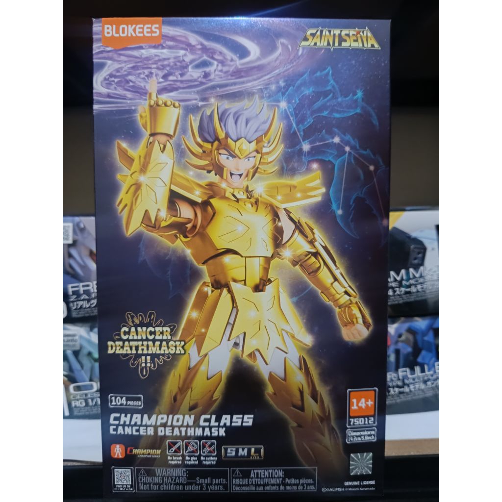 Blokees Saint Seiya Champion Class Cancer Deathmask Blokees Original