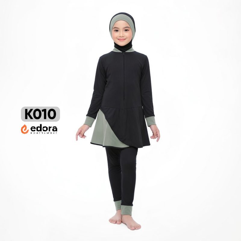 Baju Renang Muslimah Anak SD Edora Nasya Kids