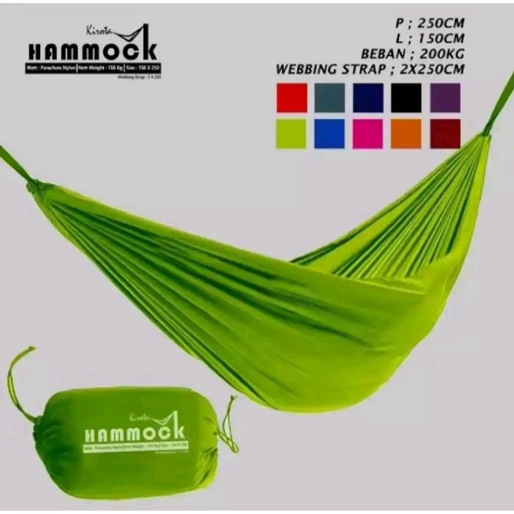 Hammock single /ayunan gantung/ayunan camping/ayunan santai