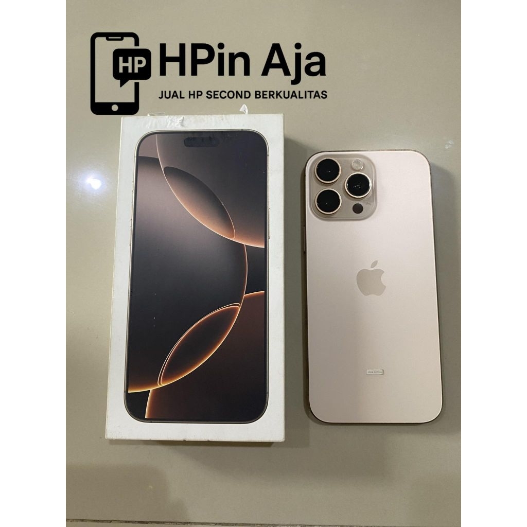 IPHONE 16 PRO MAX 256GB SECOND FULSET