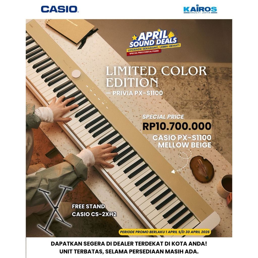 Casio Privia PX-S1100 PXS1100 PX S1100 88-Key Digital Piano