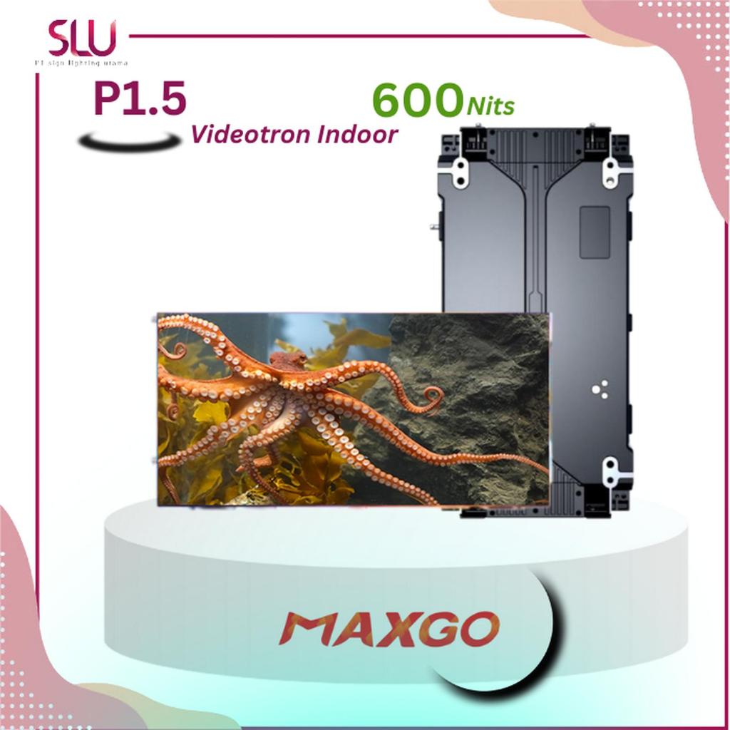 VIDEOTRON INDOOR P1.5 MODULE SMD THREE IN ONE LOW POWER CONSUMTIONS LAYAR LED SERBAGUNA UNTUK RUANG 