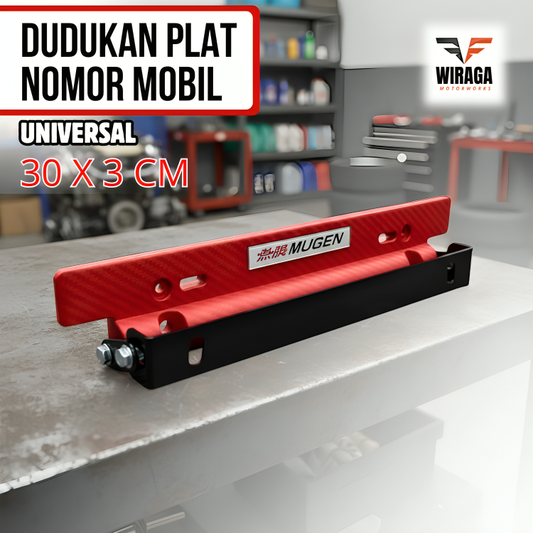 Dudukan Plat Nomor Mobil Universal Tatakan Frame Plat Nomor Mobil JDM