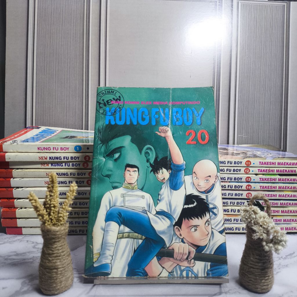 Komik New Kungfu Boy Set Kolpri