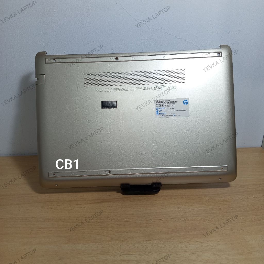 [ GOLD ] Casing Bawah HP 14s HP 14s-cf HP 14s-dk Normal Tested Seken Original [ bottomcase cover bot
