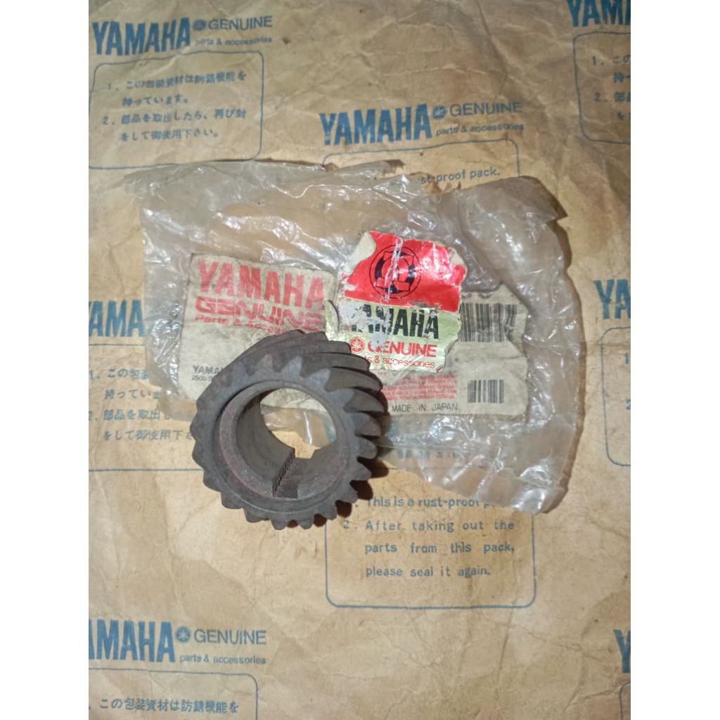gigi gear gir primer yamaha dt dtx dt100 dt125 rx rx100 rs rs100 ls3 original baru