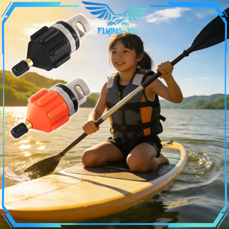 Valve Adapter Perahu Karet Adaptor Pompa Kayak Katup Pengisian Angin Adaptor Pompa Perahu Karet
