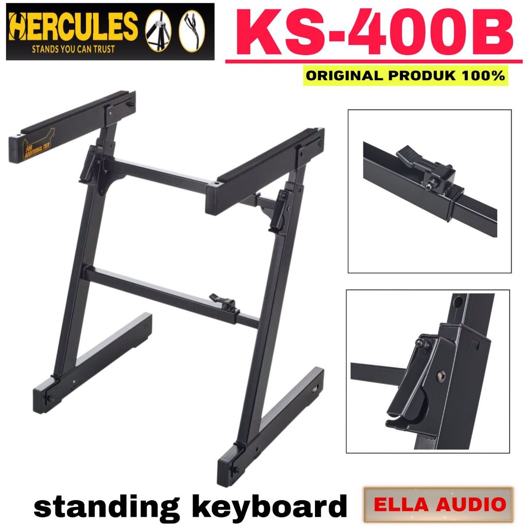 Hercules KS400B Stand Keyboard Autolock-Z Hercules KS-400B
