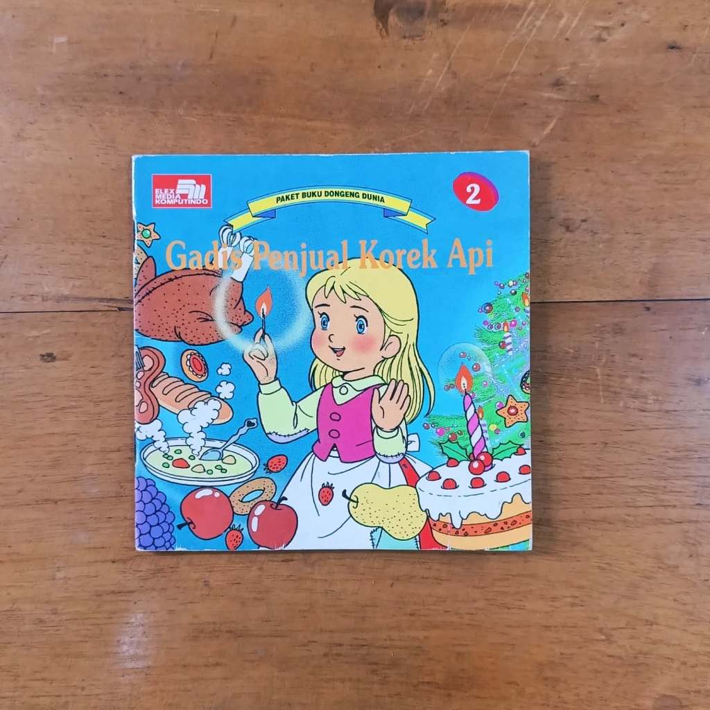 Cerita Anak Shogo Hirata Paket Buku Dongeng Dunia Nomor 02 Gadis Penjual Korek Api Penerbit Elex Med