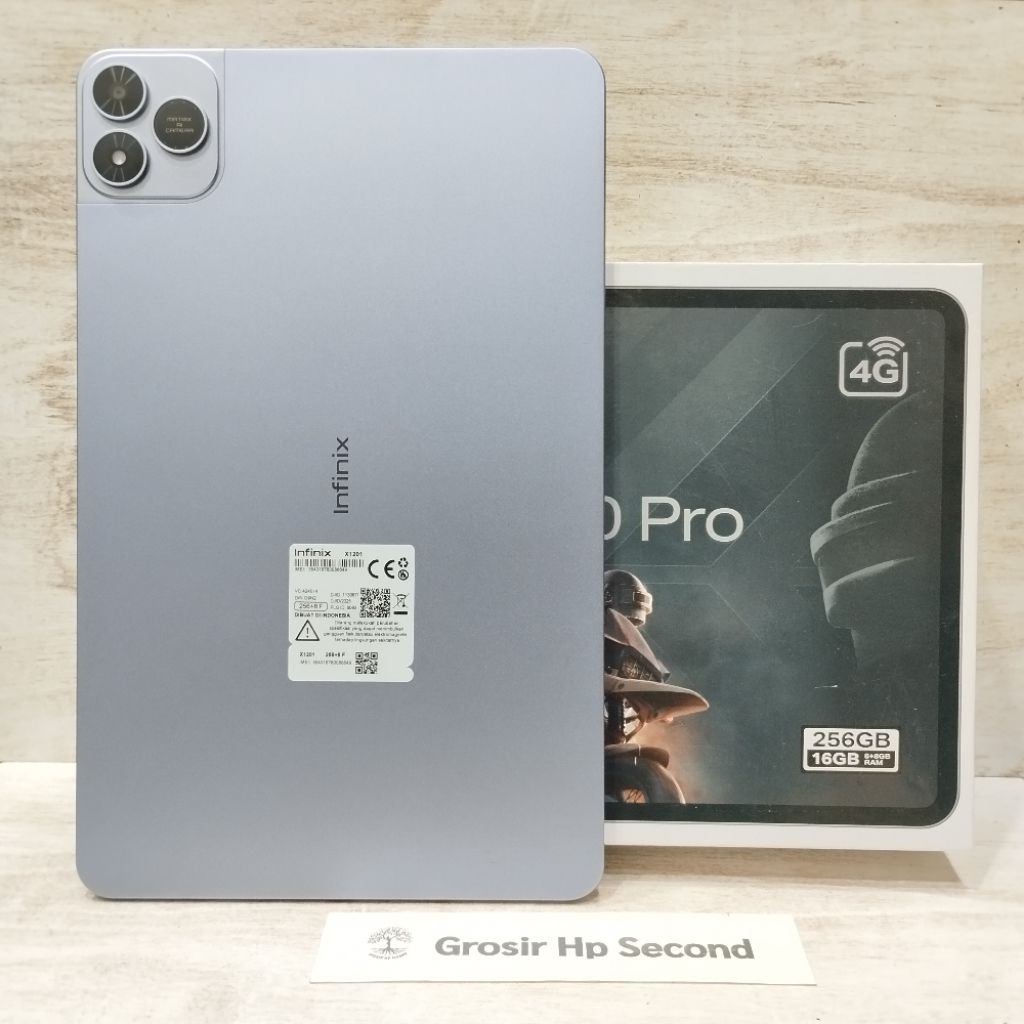 INFINIX XPAD 20 PRO 4G 8/256GB 8/128GB TAB SECOND FULLSET