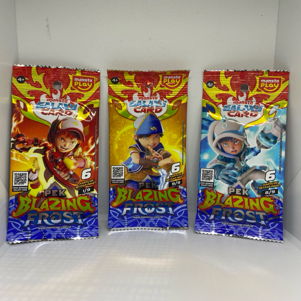 Boboiboy Monsta Galaxy Card Pek Edition