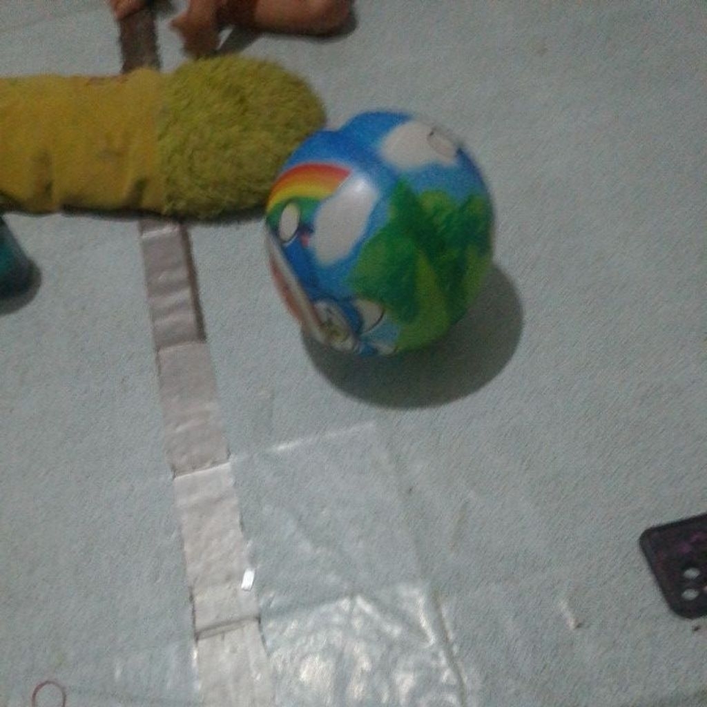 Mainan Anak Bola Karet Motif Anak Laki-Laki Karakter LS - Bola Karet Motif Anak Laki-Laki Karakter G