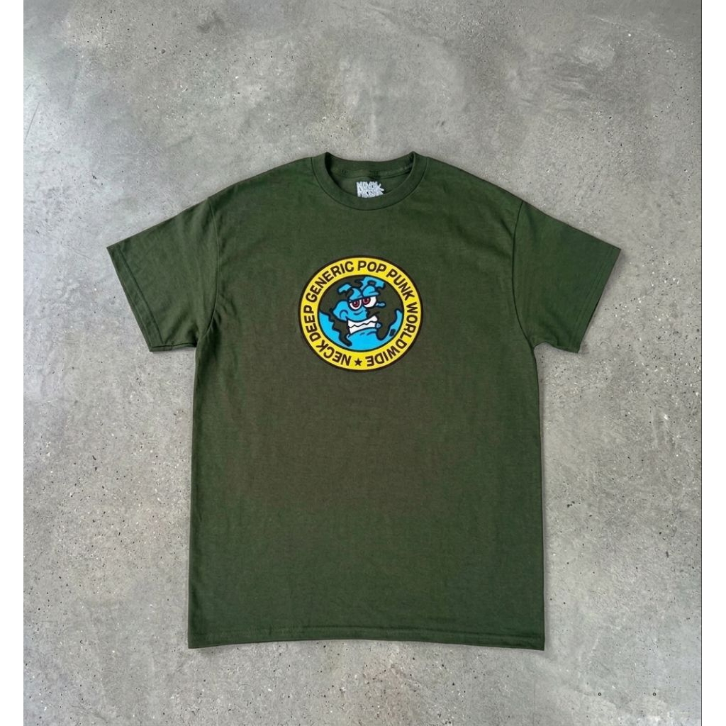 KAOS BAND OFFICIAL NECK DEEP - SMILING EARTH
