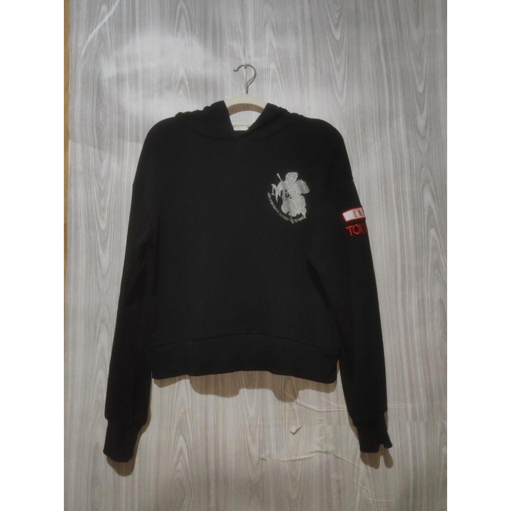 hoodie crop GU x evangelion official