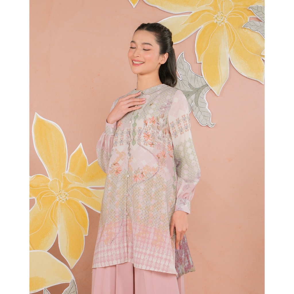 MUDA - KEMALA TUNIC - CHERRY / Tunik MUDA OFFICIAL